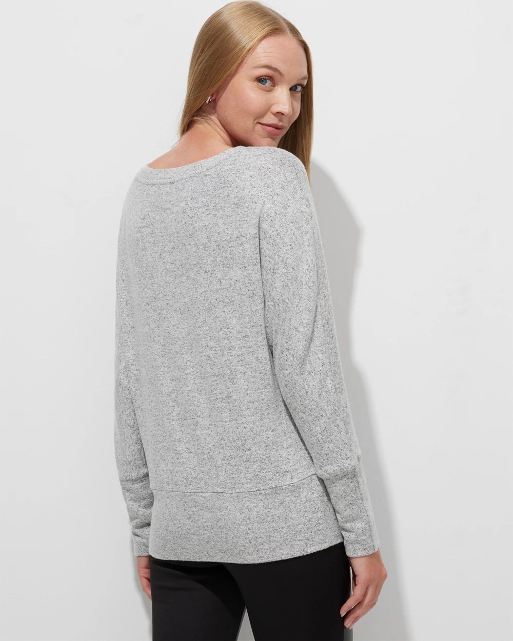 Outlet WHBM Banded Bottom Dolman Top White House Black Market